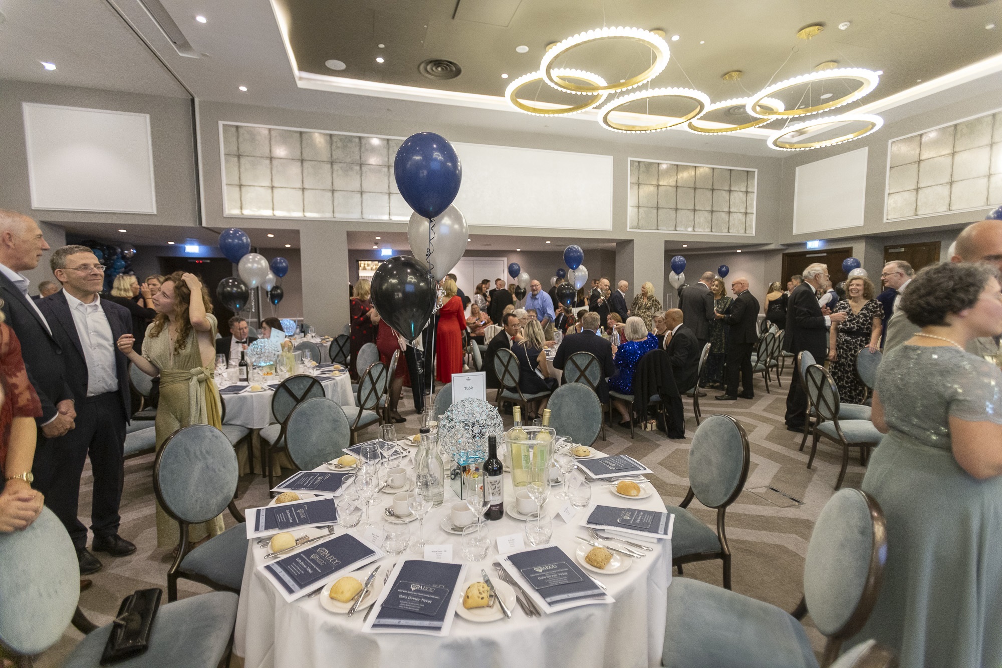 Image of dressed table from the event.